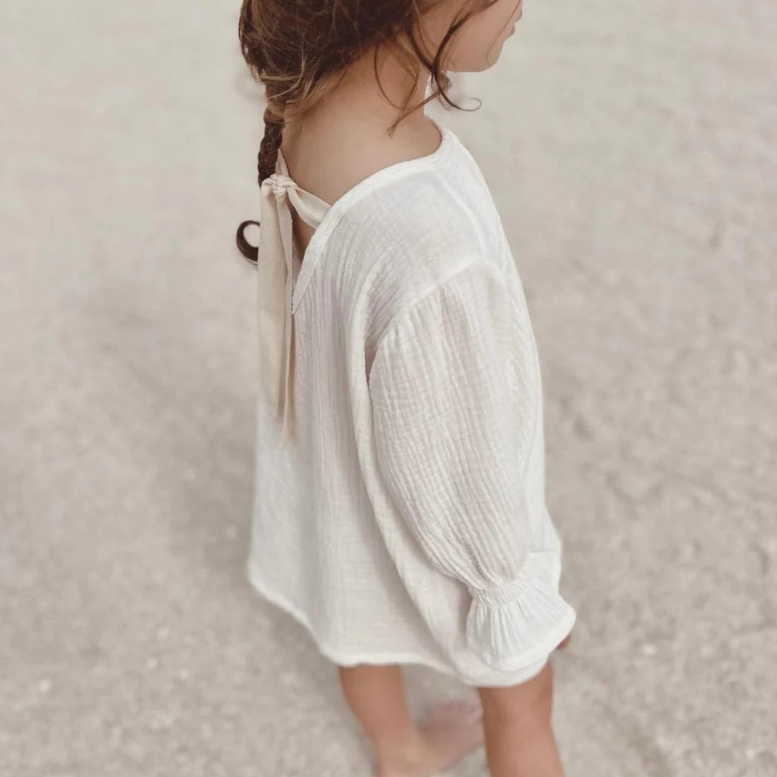Muslin Tie Back Dress