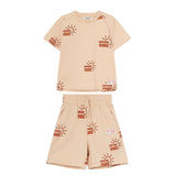 Oscar T-Shirt & Gavin Shorts in Frappé Print Set