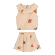 Top & Skirt Frappé Print Set