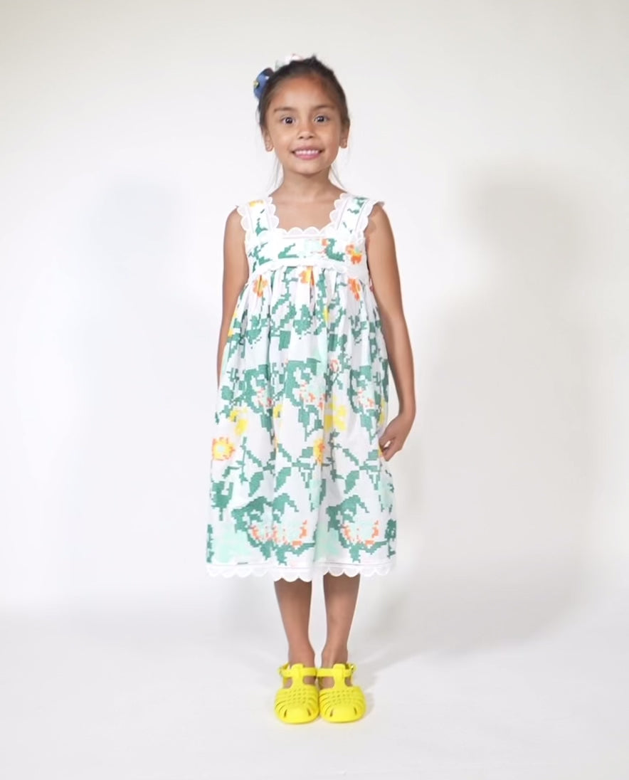 Ophelia Scalloped Sundress